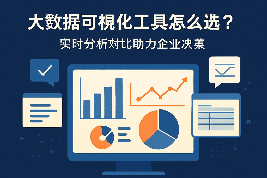 大数据可视化工具怎么选2026？实时分析对比助力企业决策