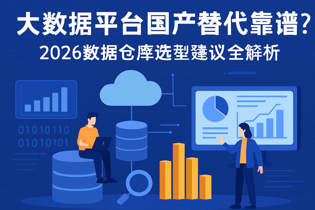大数据平台国产替代靠谱吗？2026数据仓库选型建议全解析