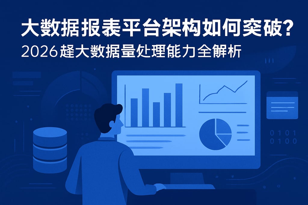 大数据报表平台架构如何突破？2026超大数据量处理能力全解析