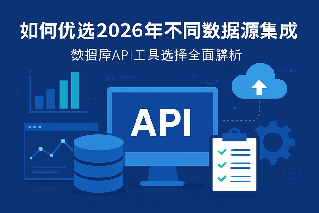如何优选2026年不同数据源集成？数据库API工具选择全面解析