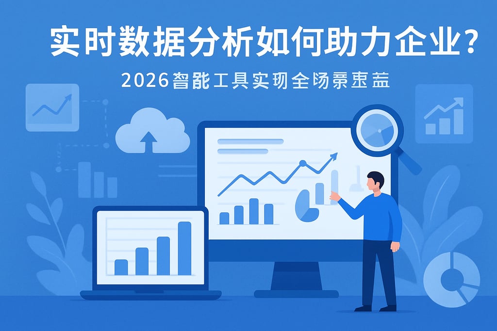 实时数据分析如何助力企业？2026智能工具实现全场景覆盖