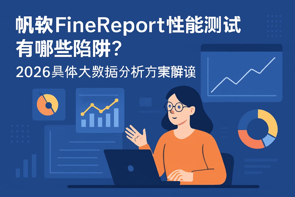 帆软FineReport性能测试有哪些陷阱？2026具体大数据分析方案解读