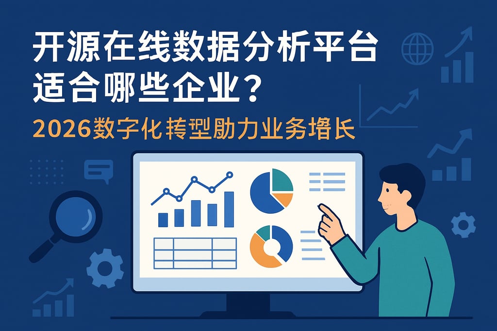 开源在线数据分析平台适合哪些企业？2026数字化转型助力业务增长