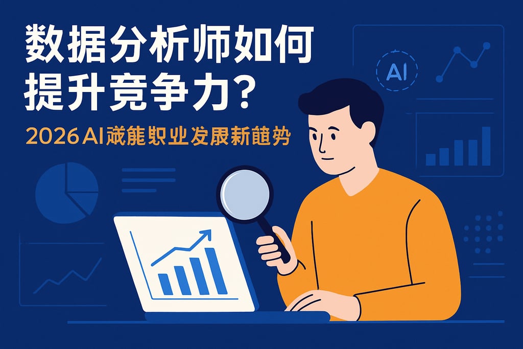 数据分析师如何提升竞争力？2026AI赋能职业发展新趋势