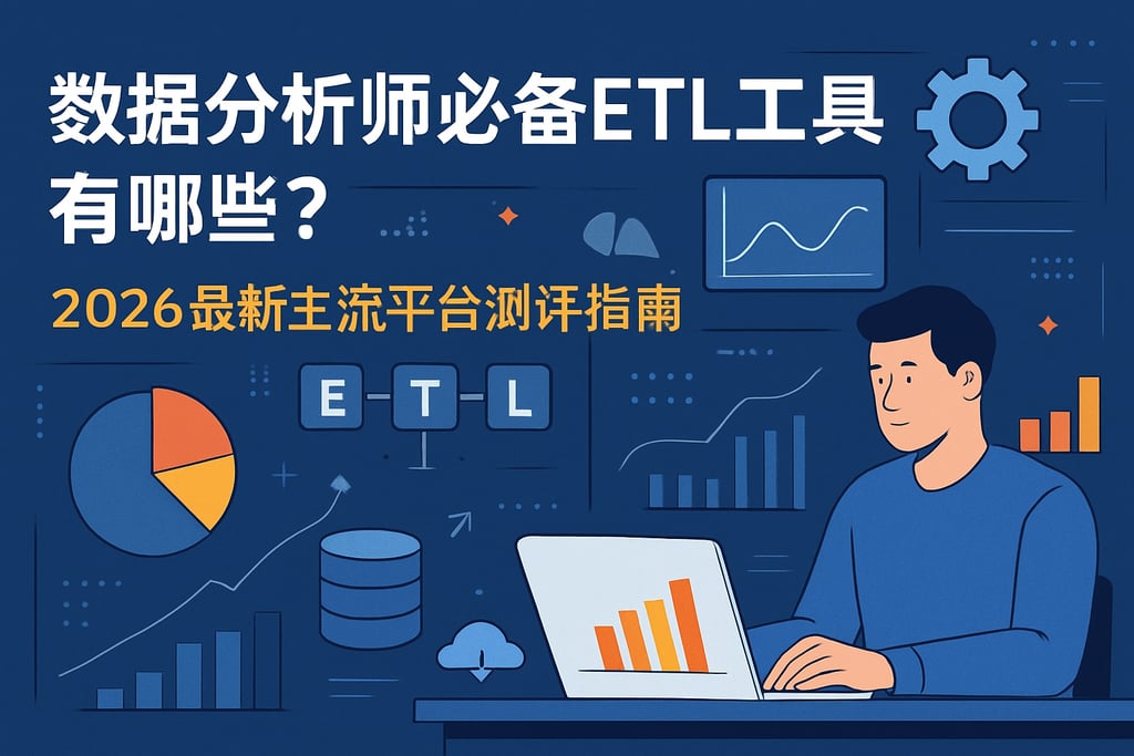 数据分析师必备ETL工具有哪些？2026最新主流平台测评指南