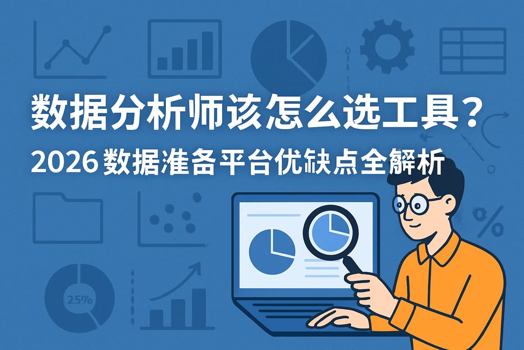 数据分析师该怎么选工具？2026数据准备平台优缺点全解析