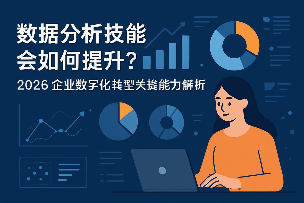 数据分析技能会如何提升？2026企业数字化转型关键能力解析