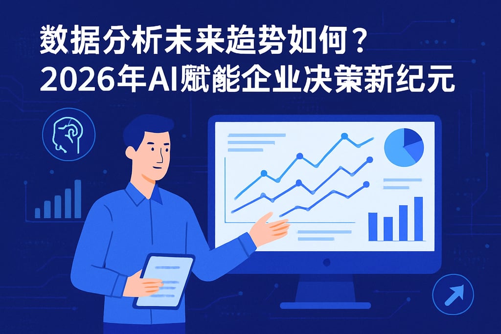 数据分析未来趋势如何？2026年AI赋能企业决策新纪元