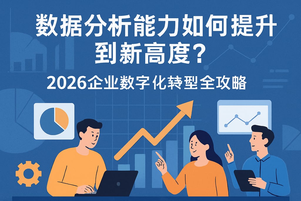 数据分析能力如何提升到新高度？2026企业数字化转型全攻略