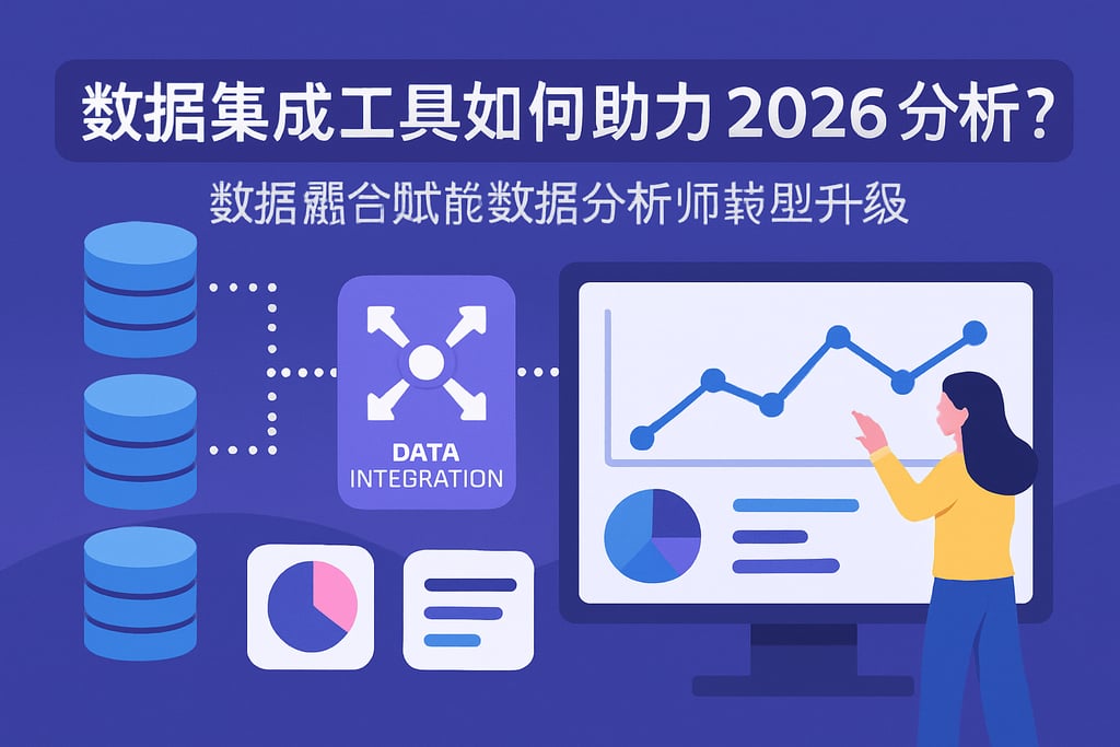 数据集成工具如何助力2026分析？数据融合赋能数据分析师转型升级
