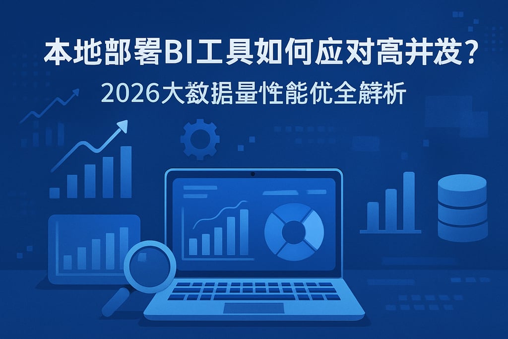本地部署BI工具如何应对高并发？2026大数据量性能优化全解析