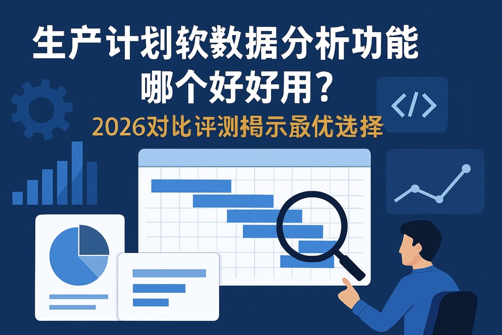 生产计划软件数据分析功能哪个好用？2026对比评测揭示最优选择