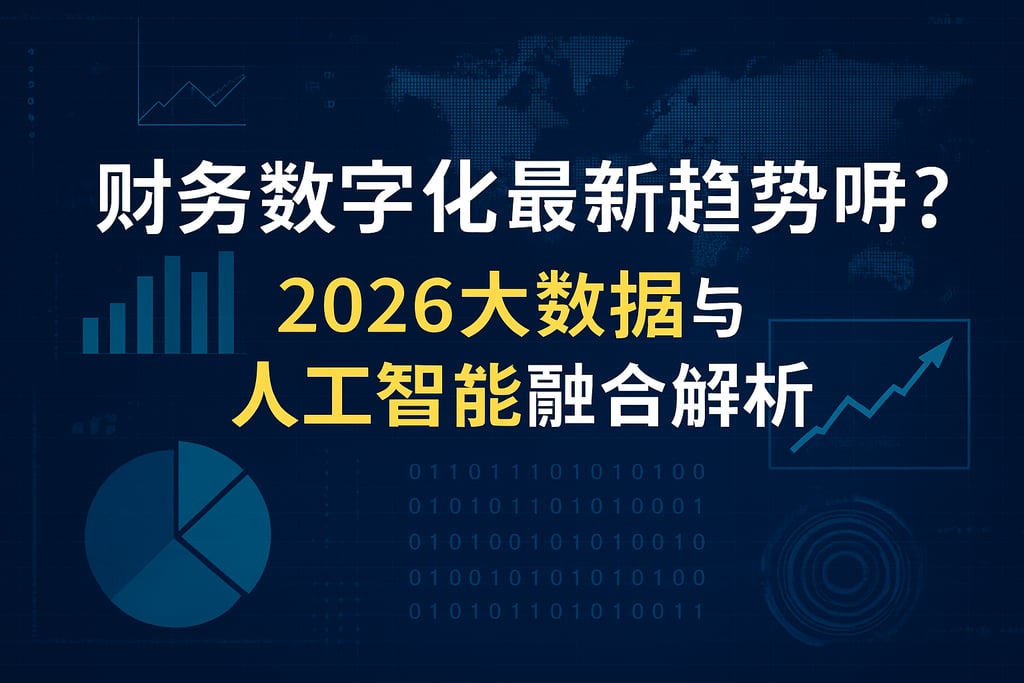 财务数字化最新趋势有哪些？2026大数据与人工智能融合解析