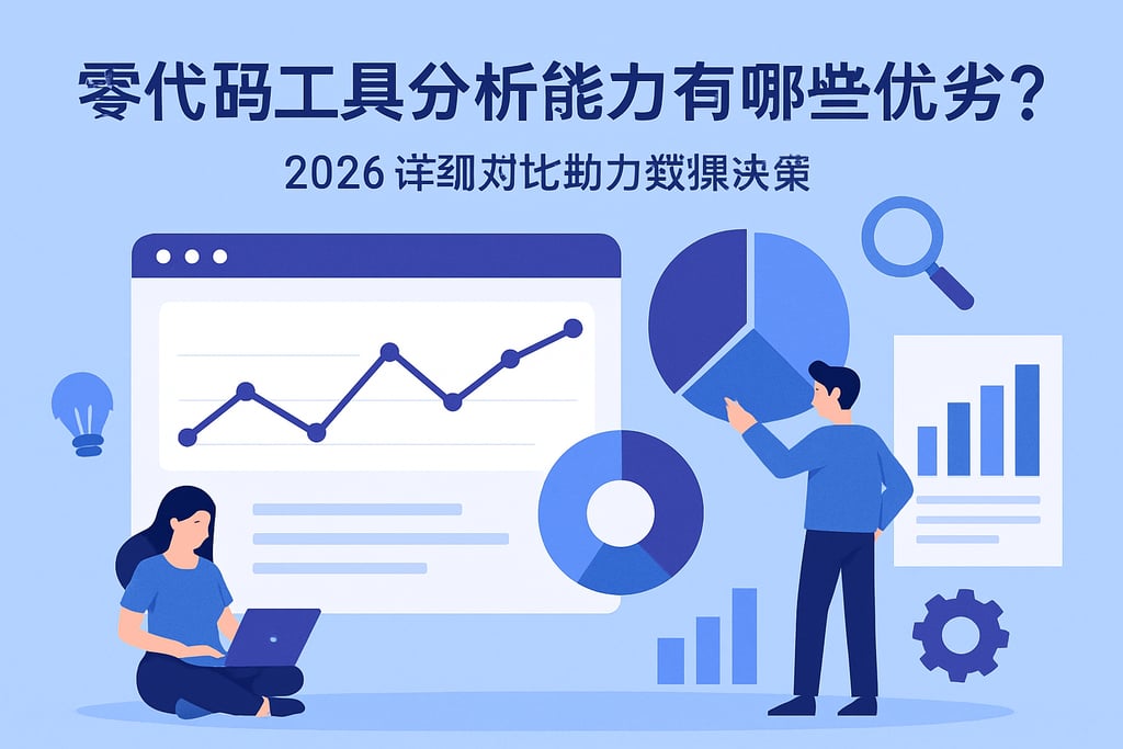零代码工具分析能力有哪些优劣？2026详细对比助力数据决策