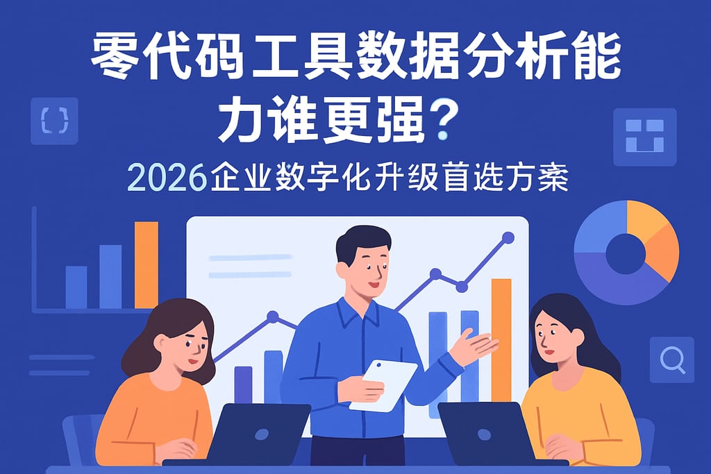 零代码工具数据分析能力谁更强？2026企业数字化升级首选方案