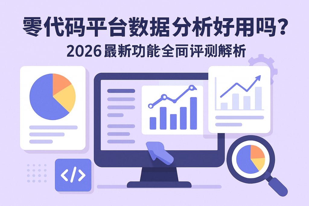 零代码平台数据分析好用吗？2026最新功能全面评测解析