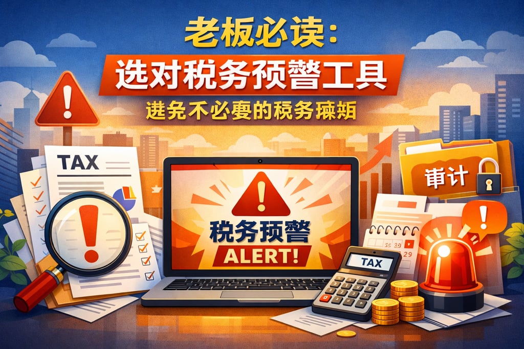 老板必读：选对税务预警工具，避免不必要的税务麻烦