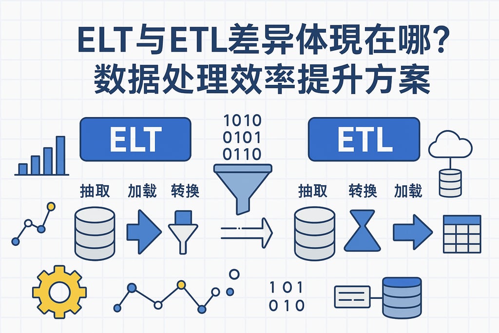 ELT与ETL差异体现在哪？数据处理效率提升方案