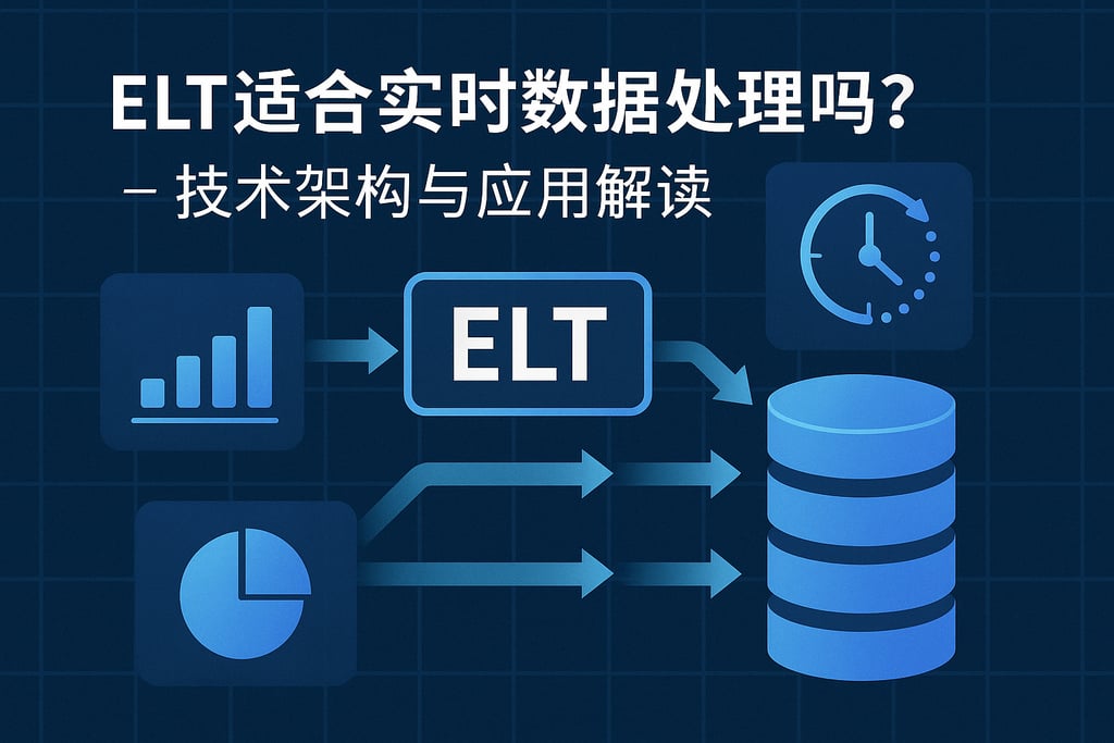 ELT适合实时数据处理吗？技术架构与应用解读