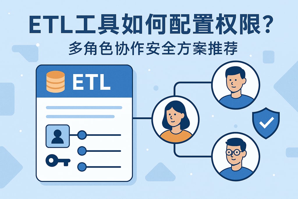 ETL工具如何配置权限？多角色协作安全方案推荐