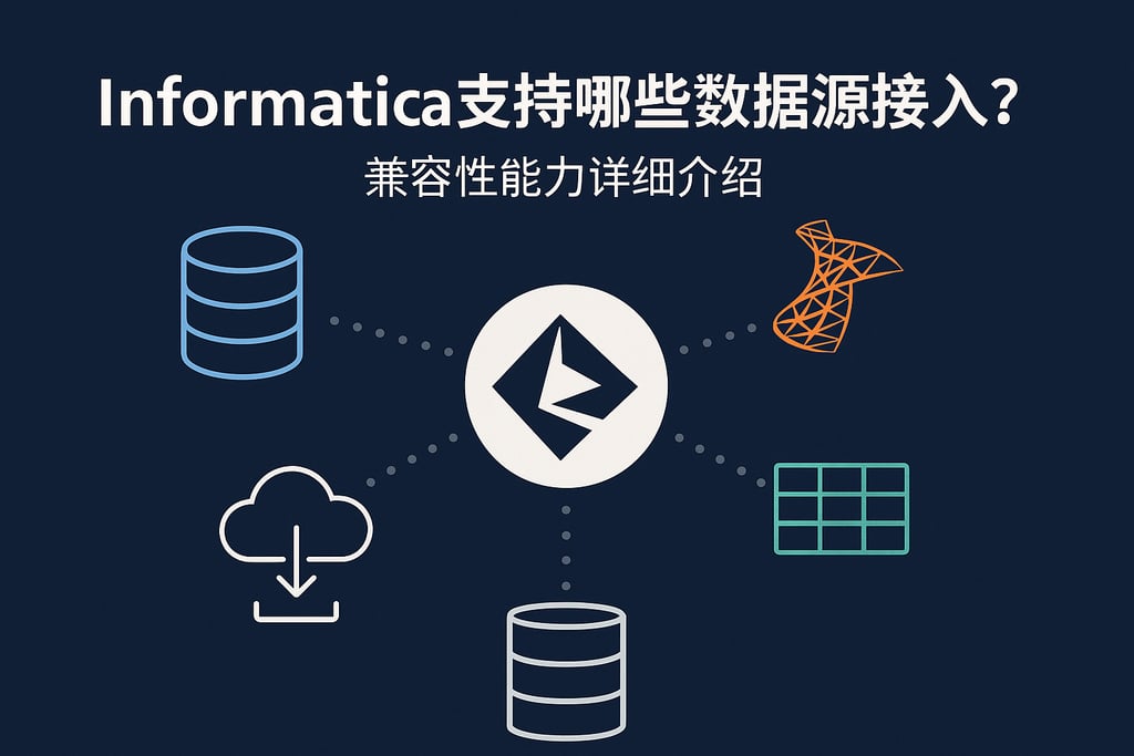 Informatica支持哪些数据源接入？详细介绍兼容性能力