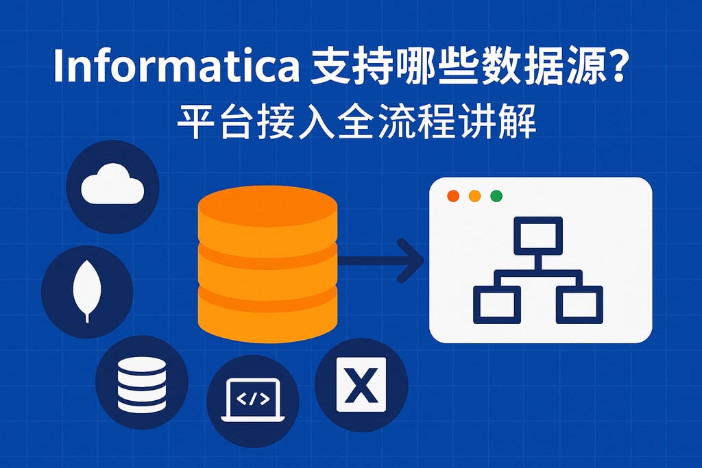 Informatica支持哪些数据源？平台接入全流程讲解