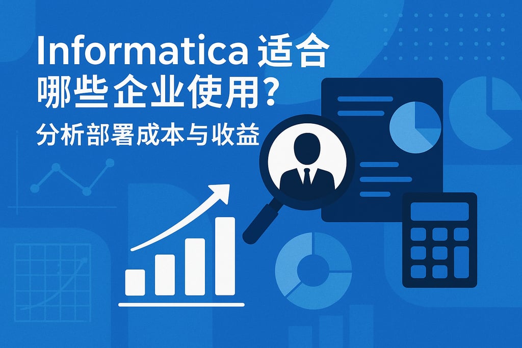 Informatica适合哪些企业使用？分析部署成本与收益