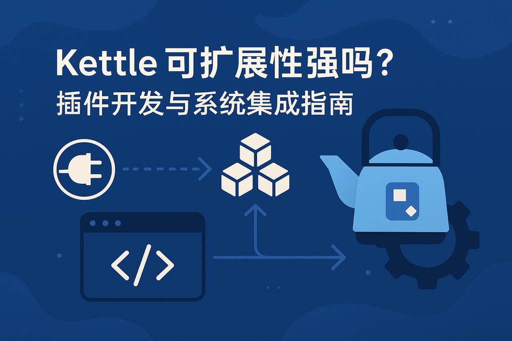 Kettle可扩展性强吗？插件开发与系统集成指南