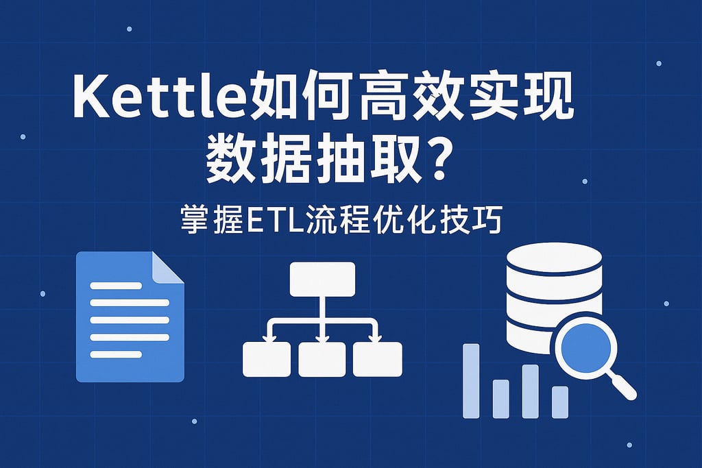 Kettle如何高效实现数据抽取？掌握ETL流程优化技巧