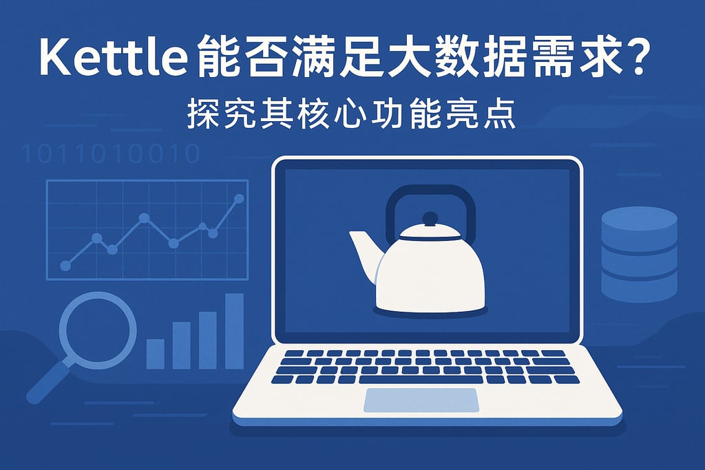 Kettle能否满足大数据需求？探究其核心功能亮点