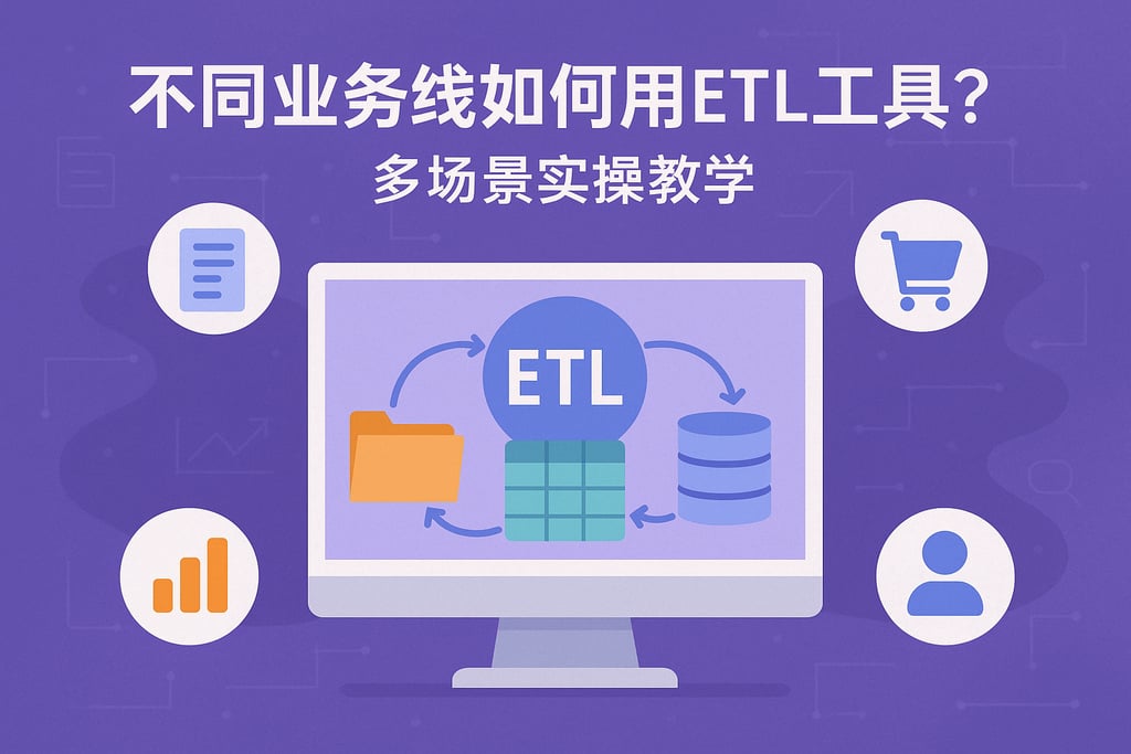 不同业务线如何用ETL工具？多场景实操教学