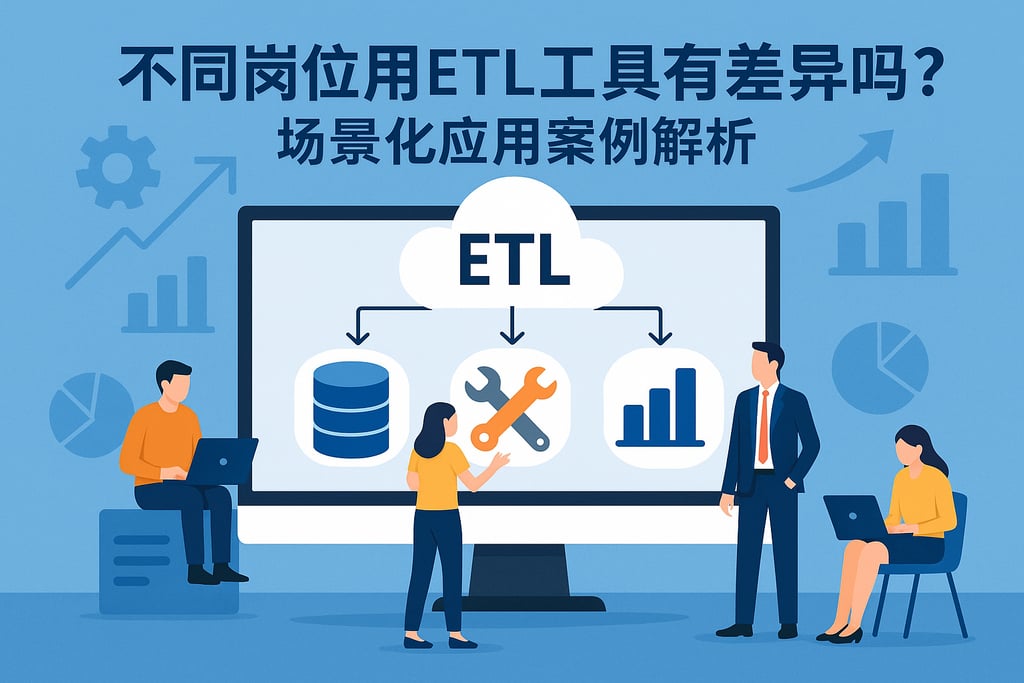 不同岗位用ETL工具有差异吗？场景化应用案例解析