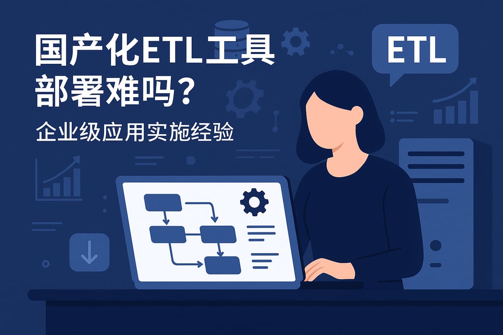 国产化ETL工具部署难吗？企业级应用实施经验