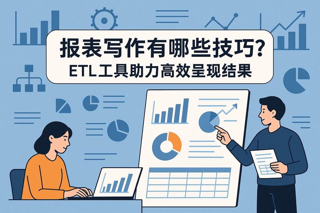报表写作有哪些技巧？ETL工具助力高效呈现结果