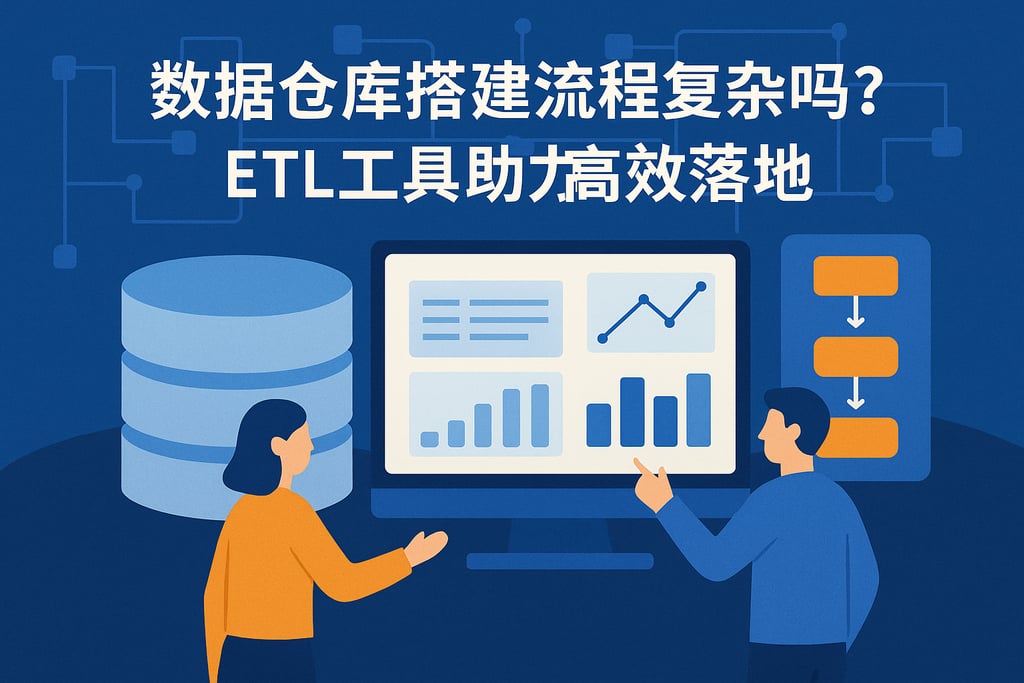 数据仓库搭建流程复杂吗？ETL工具助力高效落地