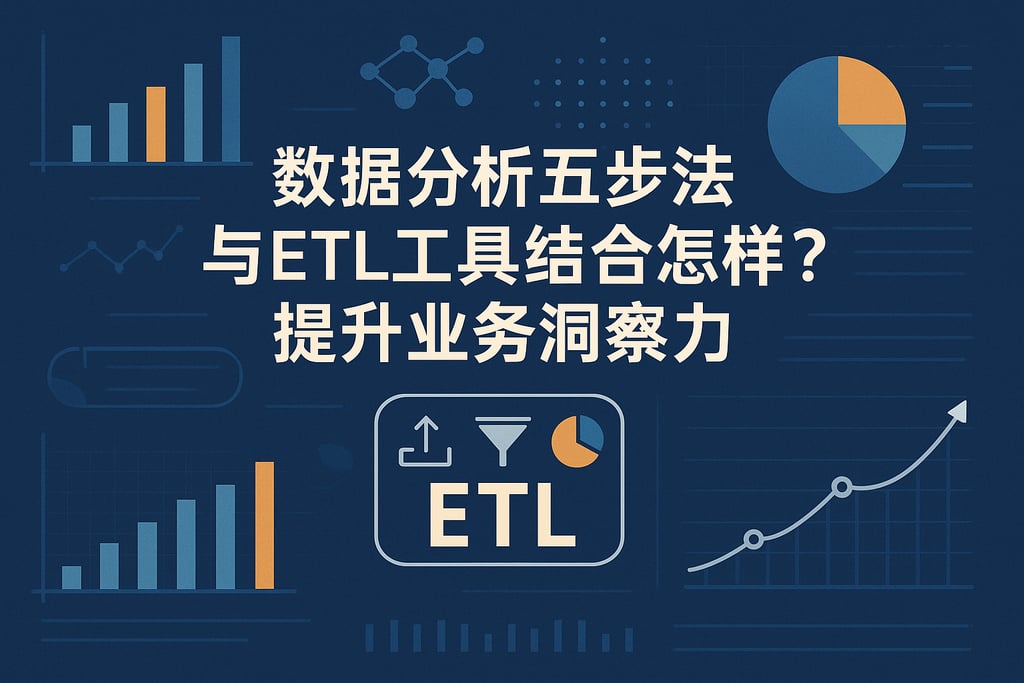数据分析五步法与ETL工具结合怎样？提升业务洞察力