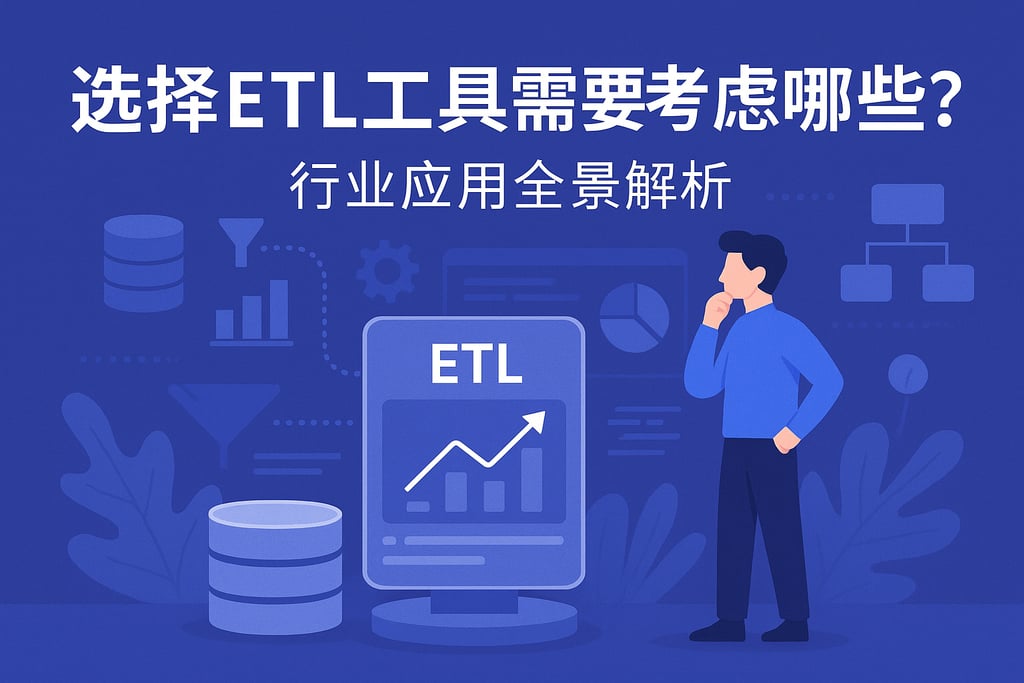 选择ETL工具需要考虑哪些？行业应用全景解析