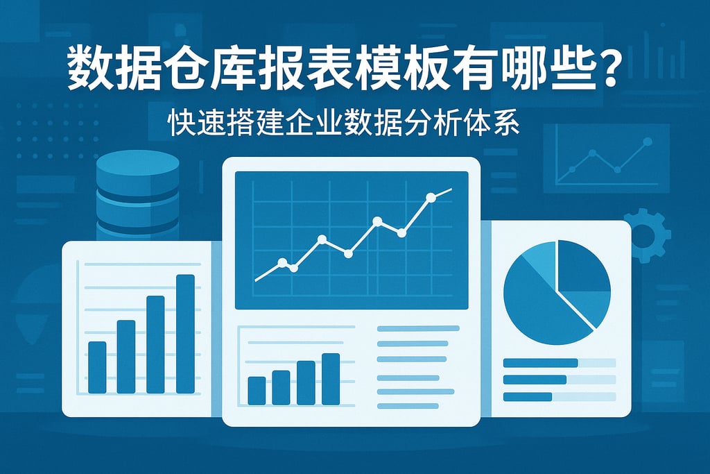 数据仓库报表模板有哪些?快速搭建企业数据分析体系 - FineDataLink数据集成平台