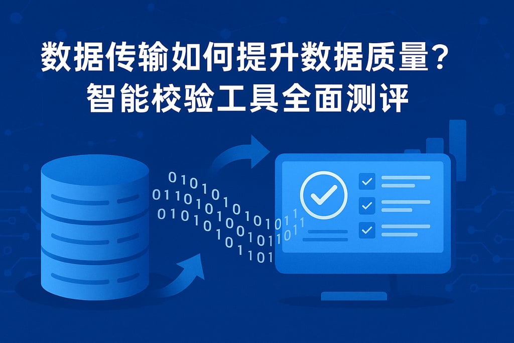 数据传输如何提升数据质量?智能校验工具全面测评 - FineDataLink数据集成平台