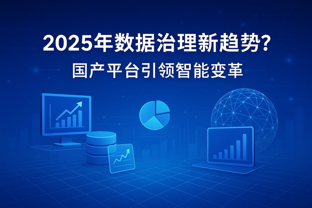 2025年数据治理新趋势？国产平台引领智能变革