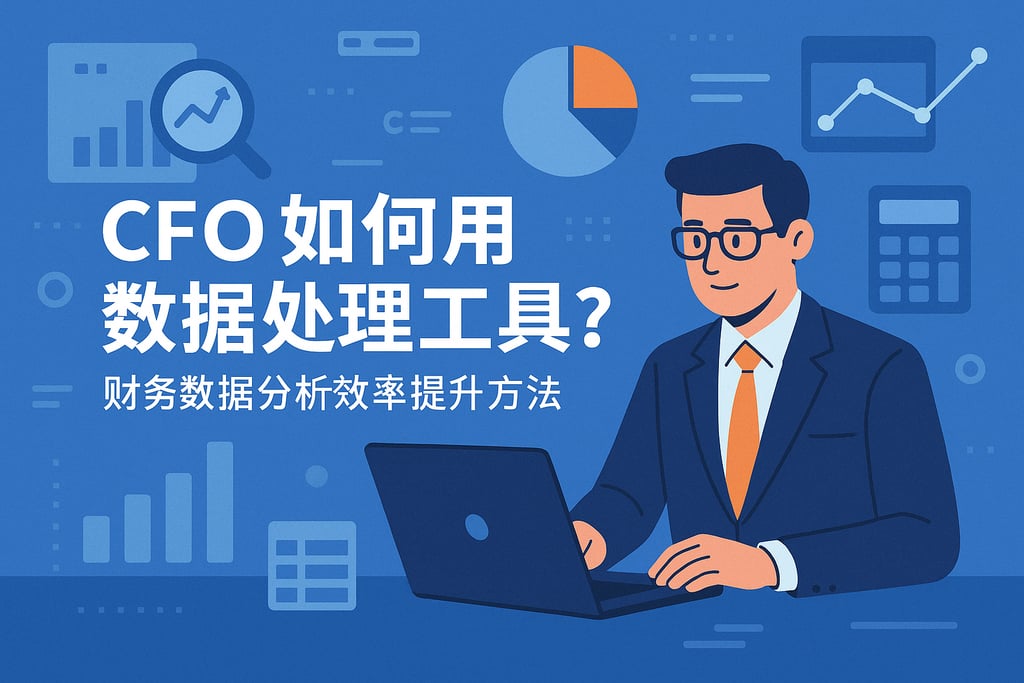CFO如何用数据处理工具？财务数据分析效率提升方法
