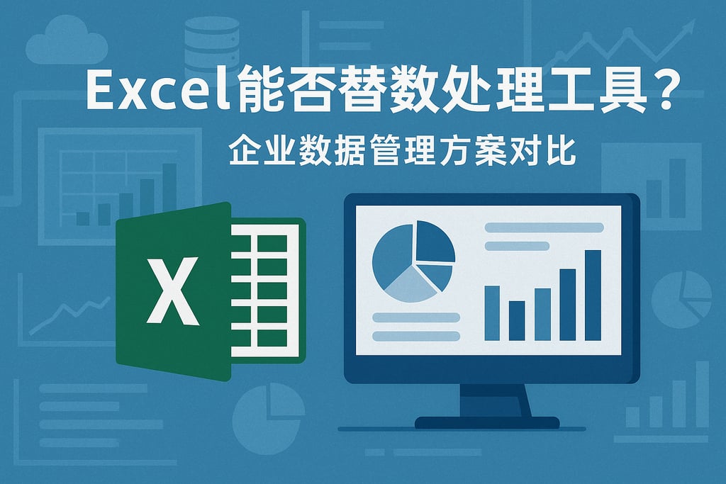 Excel能否替代数据处理工具？企业数据管理方案对比