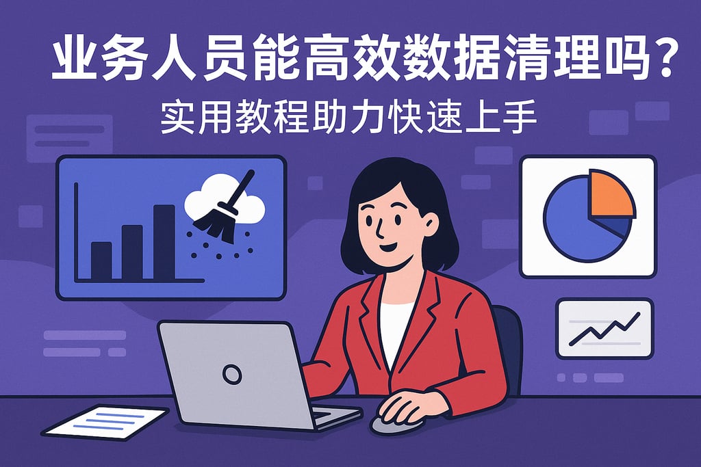 业务人员能高效数据清理吗？实用教程助力快速上手