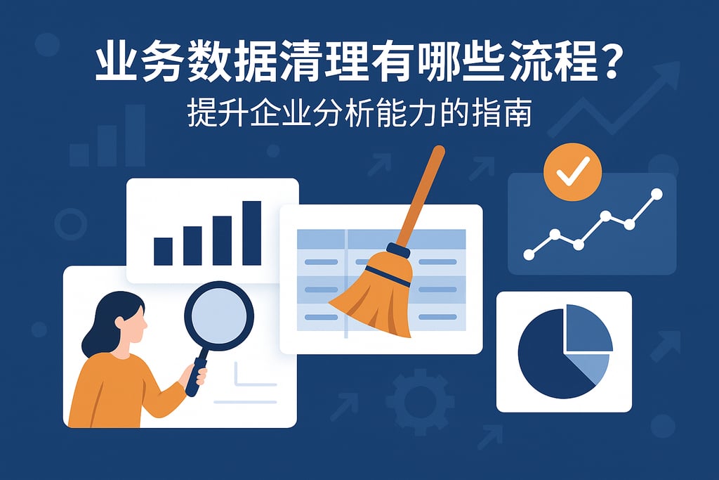 业务数据清理有哪些流程？提升企业分析能力的指南