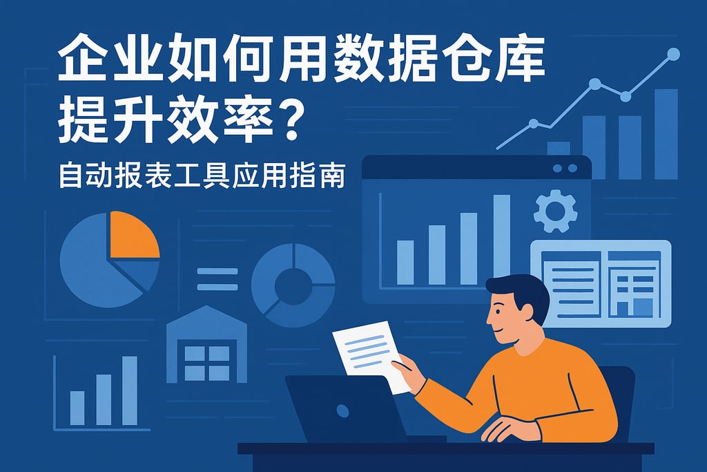 企业如何用数据仓库提升效率？自动报表工具应用指南