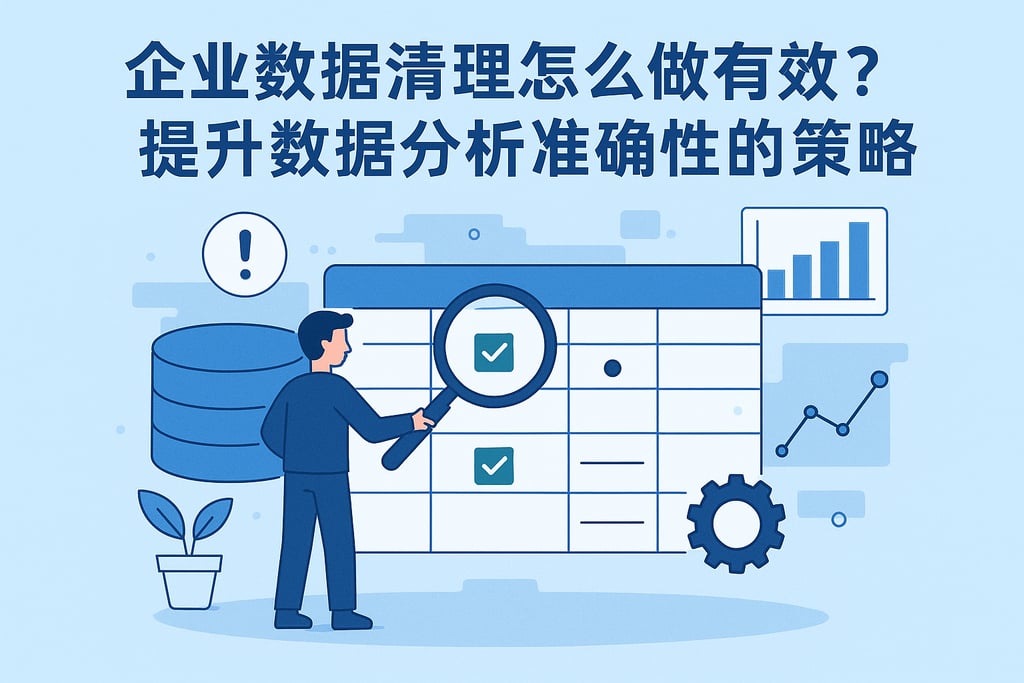 企业数据清理怎么做有效？提升数据分析准确性的策略