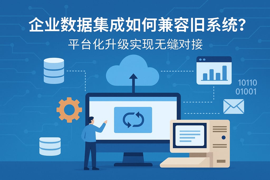 企业数据集成如何兼容旧系统？平台化升级实现无缝对接