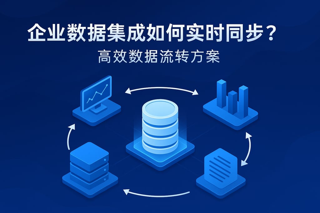 企业数据集成如何实现实时同步？高效数据流转方案