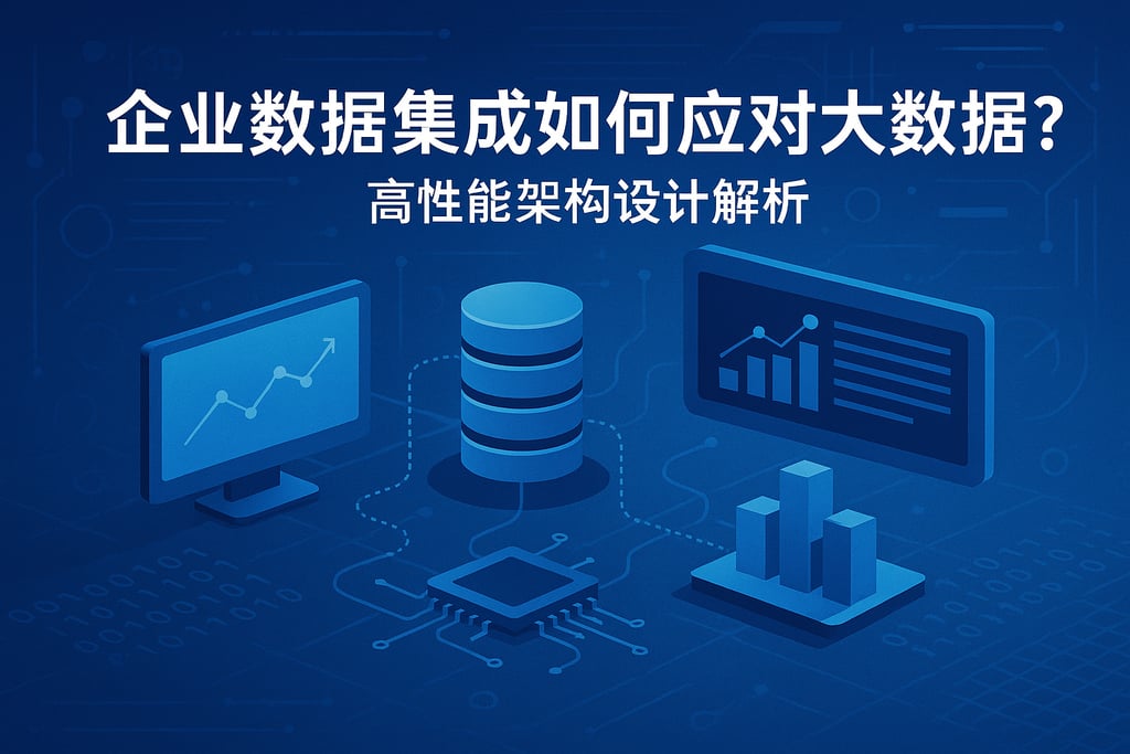企业数据集成如何应对大数据？高性能架构设计解析