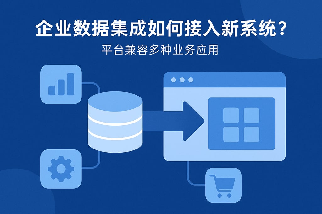 企业数据集成如何接入新系统？平台兼容多种业务应用